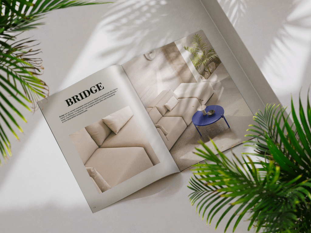 mock up brochure